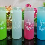 Hello Master Glass Water Bottle