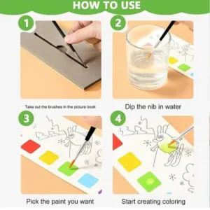 watercolor painting book shahdab communication