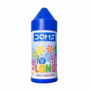 Doms Long Wax Crayons (12 Shade)