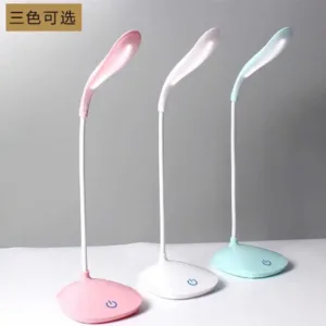 Study Lamp LED Desk Lamp Touch Sensor ON/Off Switch USB Rechargeable Table Lamp for Kids Student, Reading, Study, Night Light